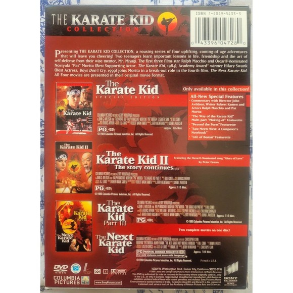 The Karate Kid Collection - DVD set - Picture 2 of 6
